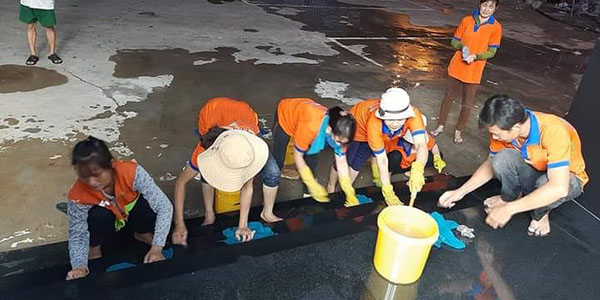 Các hạng mục đơn vị cho thuê dịch vụ vệ sinh sẽ thực hiện
