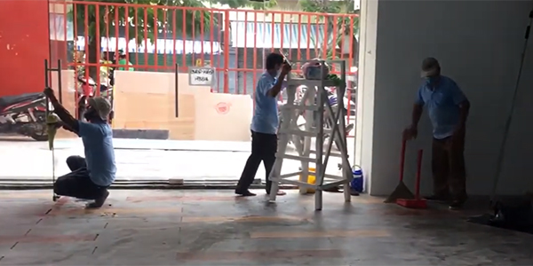 Các khu vực cần tiến hành vệ sinh nhà xưởng