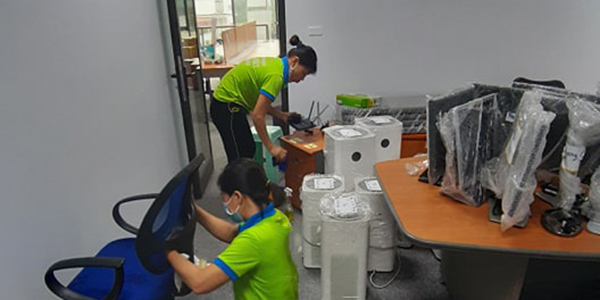 Vệ sinh văn phòng theo giờ chuyên nghiệp
