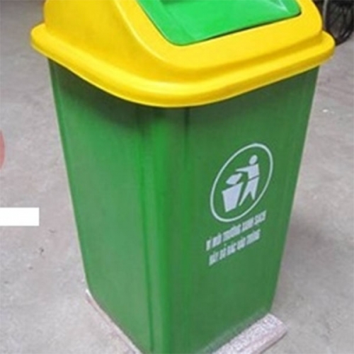 Thùng rác cố định 90L