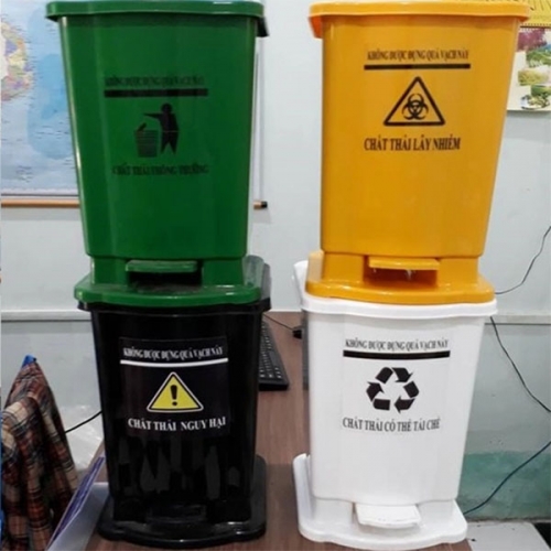 Thùng rác đạp chân 25L
