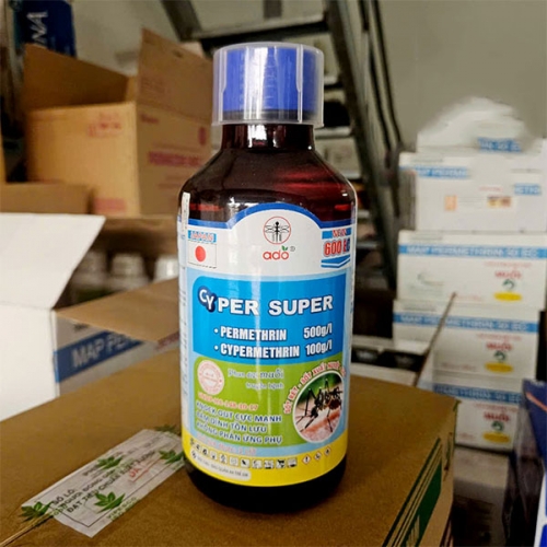 Thuốc diệt muỗi Cyper Super 600EC