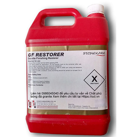 Hoá chất bảo dưỡng, duy trì độ bóng sàn đá Klenco GF Restorer