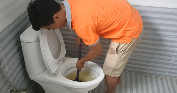 Xử lý tắc bồn cầu tại Ninh Bình